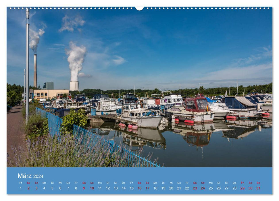 Bergkamen NRW Regional (CALVENDO Premium Wall Calendar 2024) 