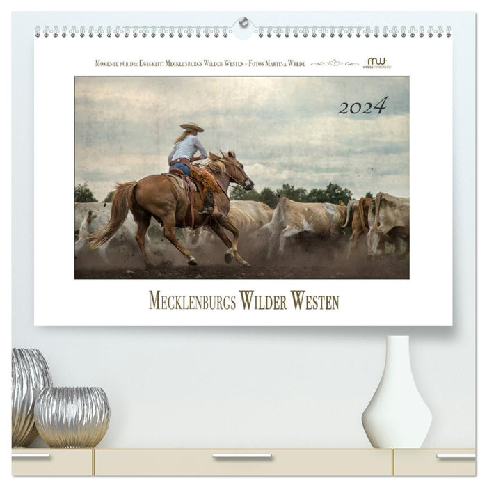 Mecklenburgs Wilder Westen (CALVENDO Premium Wandkalender 2024)