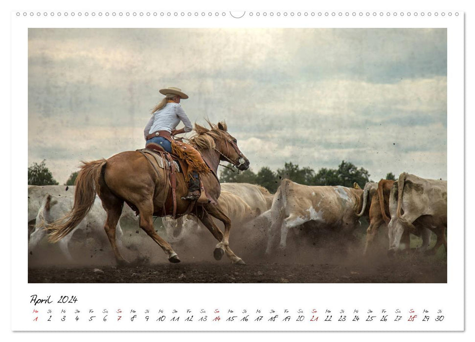 Mecklenburg's Wild West (CALVENDO Premium Wall Calendar 2024) 