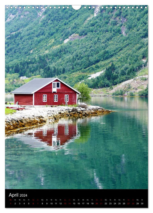 Hei - Willkommen im Fjordland (CALVENDO Wandkalender 2024)