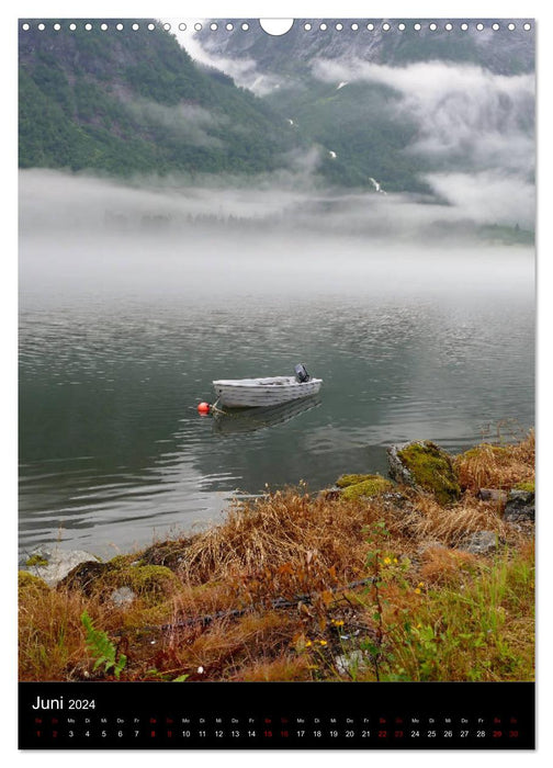 Hei - Willkommen im Fjordland (CALVENDO Wandkalender 2024)