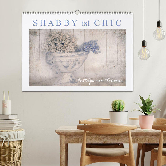 Shabby is chic (Calendrier mural CALVENDO 2024) 