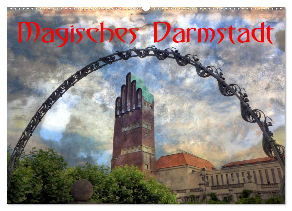 Magisches Darmstadt (CALVENDO Wandkalender 2024)