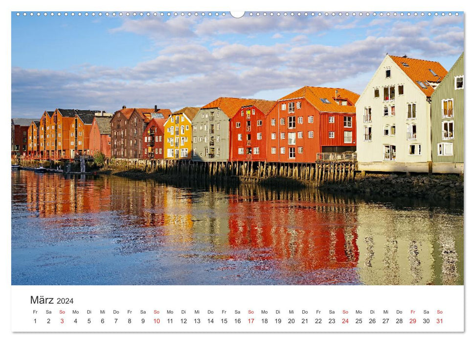 FV 17 und Trondheim (CALVENDO Premium Wandkalender 2024)