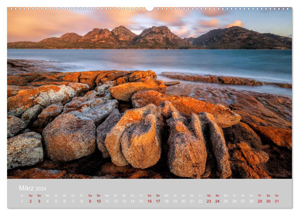 Tasmania - jewel on the other side of the world (CALVENDO wall calendar 2024) 