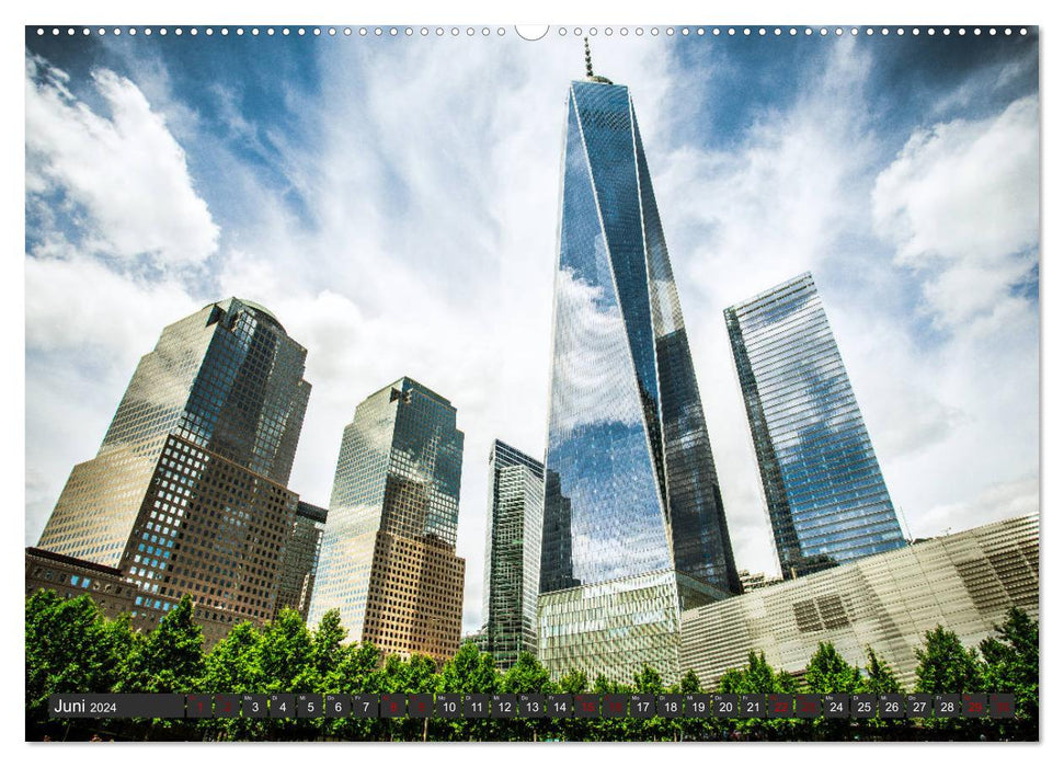 City views of New York (CALVENDO Premium Wall Calendar 2024) 