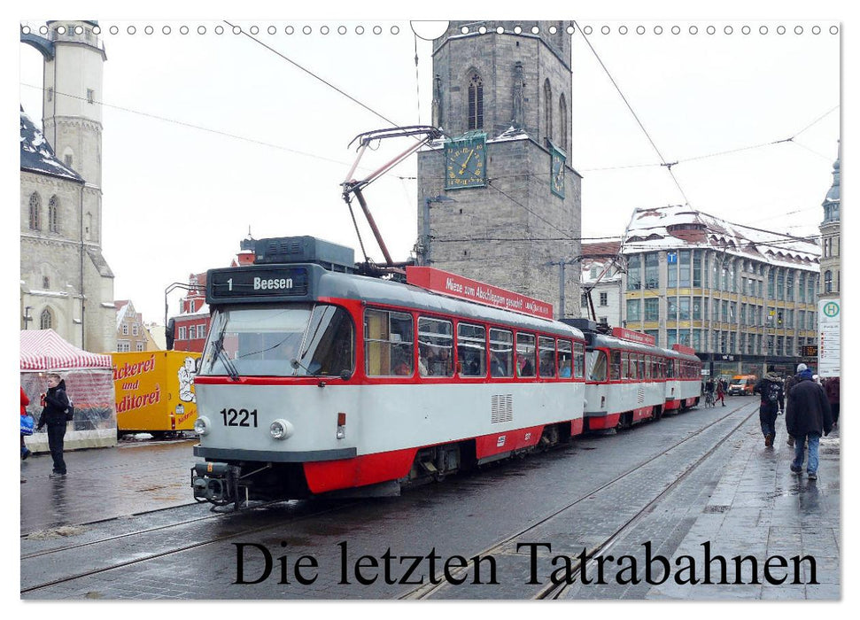 Les derniers chemins de fer des Tatras (calendrier mural CALVENDO 2024) 