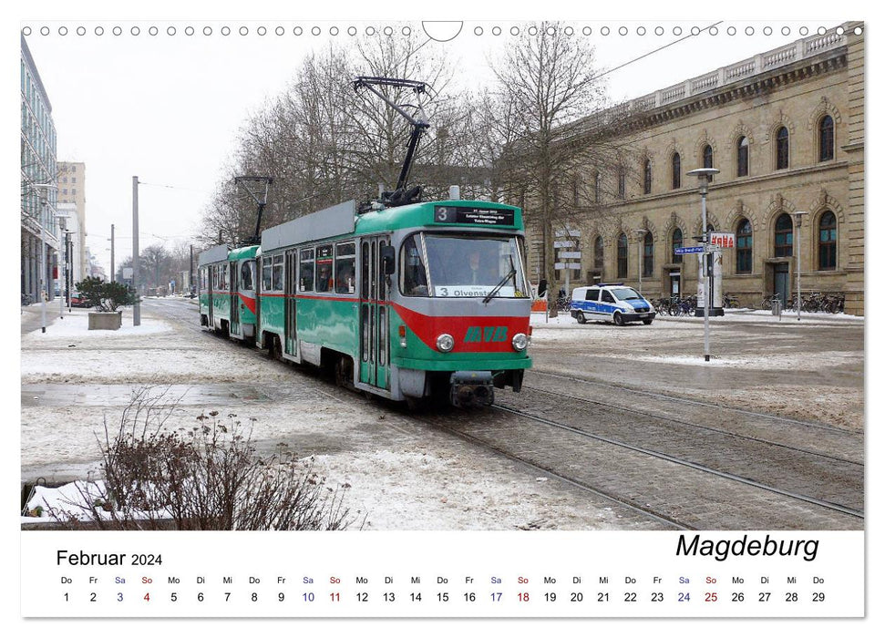 Les derniers chemins de fer des Tatras (calendrier mural CALVENDO 2024) 