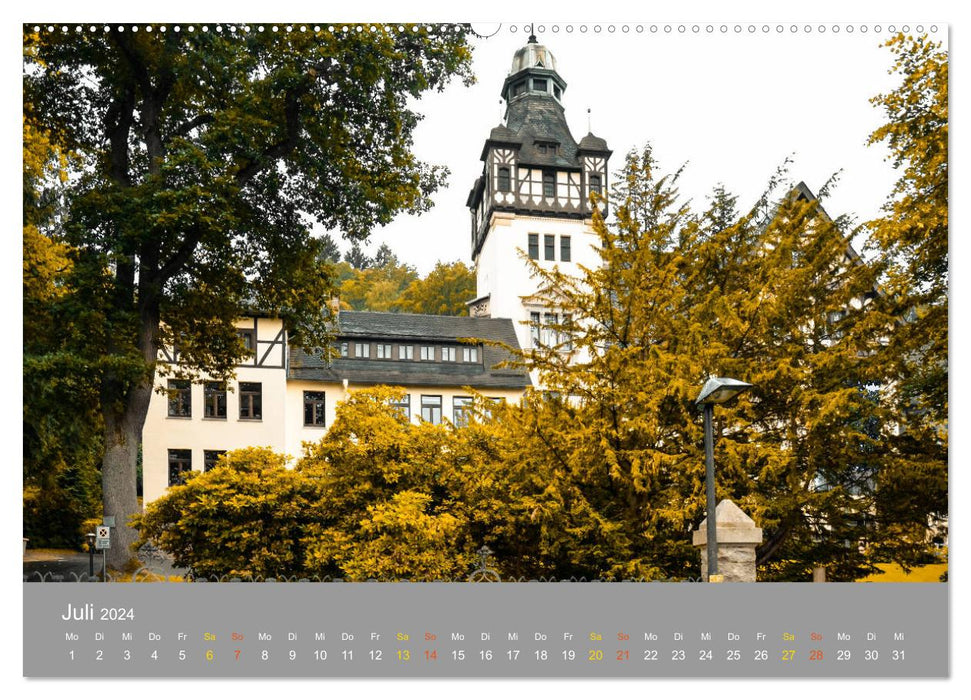 Bad Harzburg and the surrounding area (CALVENDO Premium Wall Calendar 2024) 