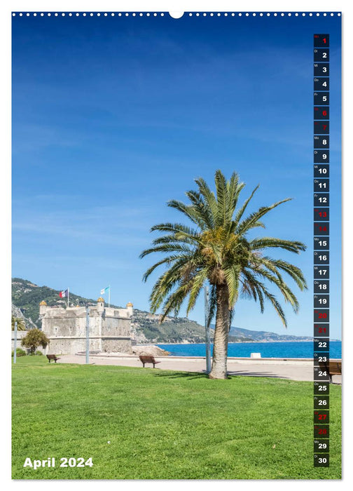 CÔTE D’AZUR Idyllische Orte (CALVENDO Premium Wandkalender 2024)