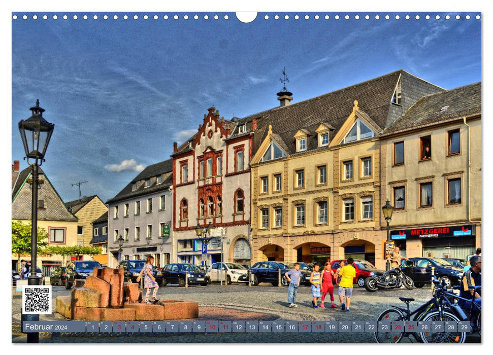 Kirchberg Hunsrück impressions (CALVENDO wall calendar 2024) 