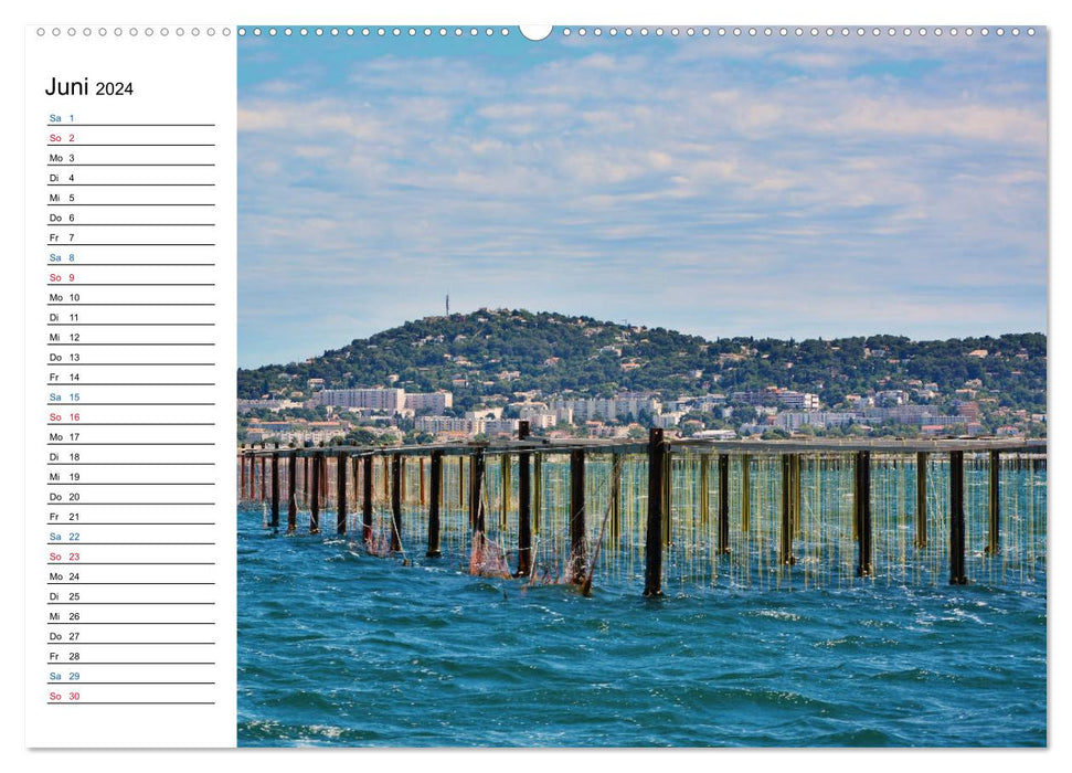 Sète - The Venice of the Languedoc (CALVENDO wall calendar 2024) 