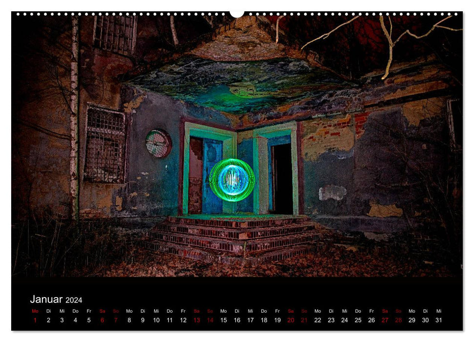 LIGHTPAINTING - malen mit Licht (CALVENDO Wandkalender 2024)