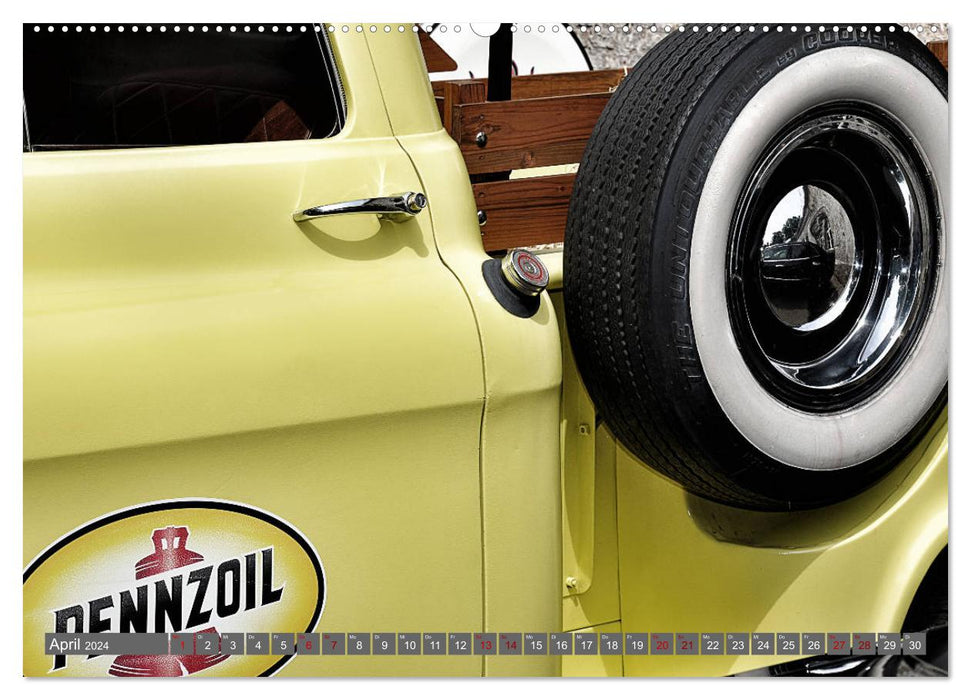 American Old Cars – American Car Legends (Calvendo Premium Calendrier mural 2024) 