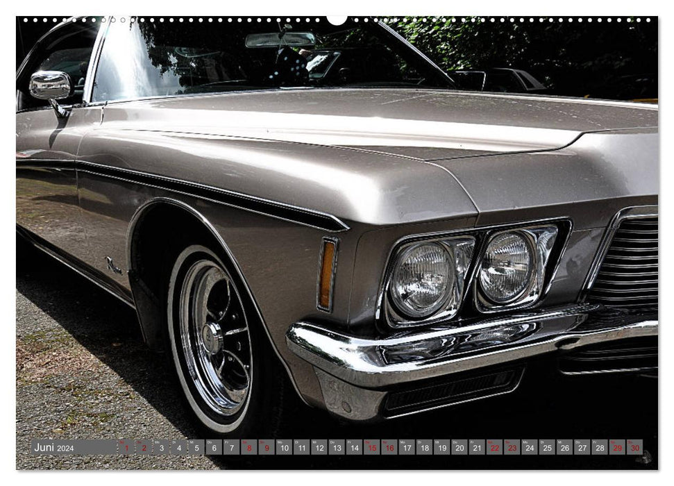 American Old Cars - Amerikanische Autolegenden (CALVENDO Premium Wandkalender 2024)