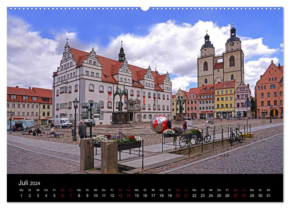 Elberadweg Coswig (Anhalt) (CALVENDO Premium Wandkalender 2024)