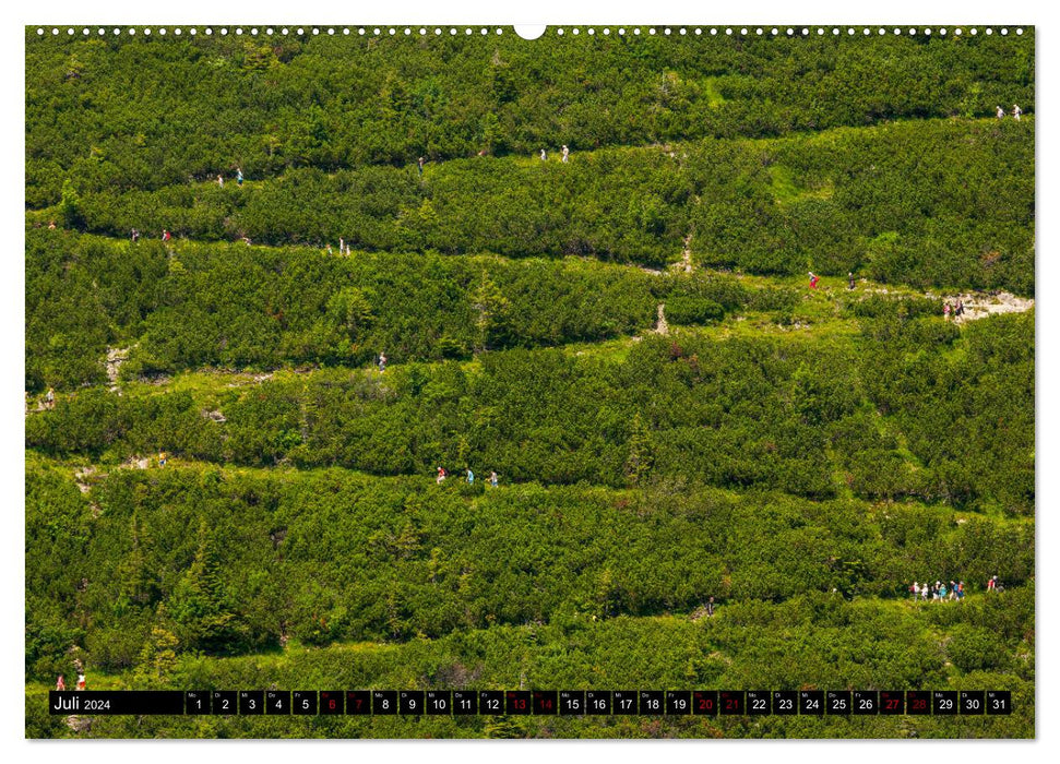 Mountains. Paths into nature (CALVENDO Premium Wall Calendar 2024) 