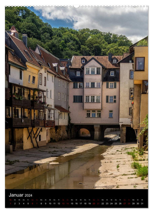 Bad Kreuznach - a gem on the Nahe. (CALVENDO wall calendar 2024) 