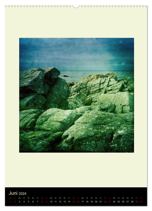 Insel für die Seele Bornholm (CALVENDO Premium Wandkalender 2024)
