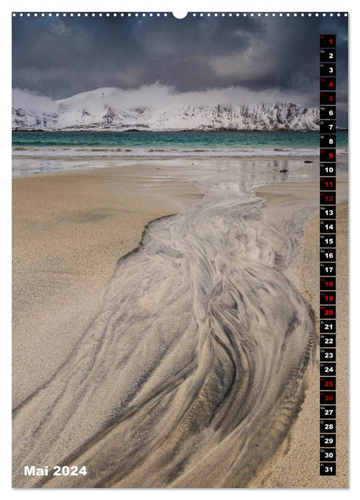 Lofoten. Poetische Landschaften (CALVENDO Premium Wandkalender 2024)