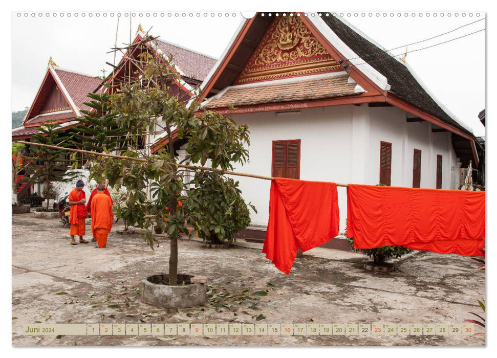 Laos - a picture journey (CALVENDO wall calendar 2024) 