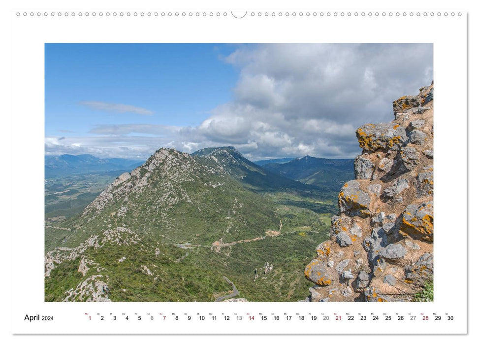 Occitania - Cathar Country (CALVENDO Premium Wall Calendar 2024) 