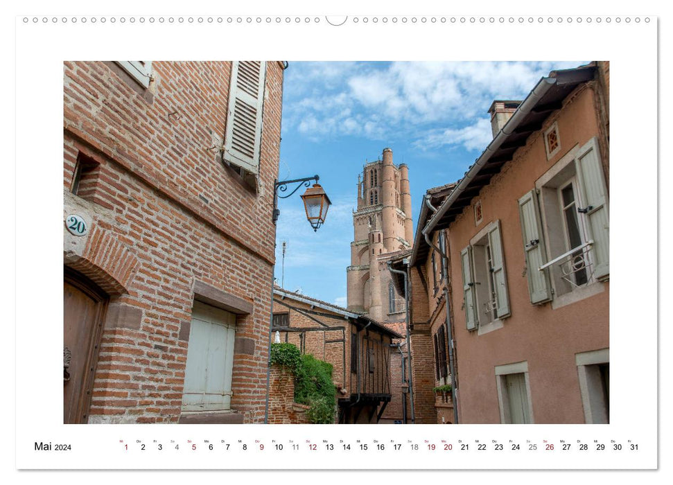 Occitania - Cathar Country (CALVENDO Premium Wall Calendar 2024) 