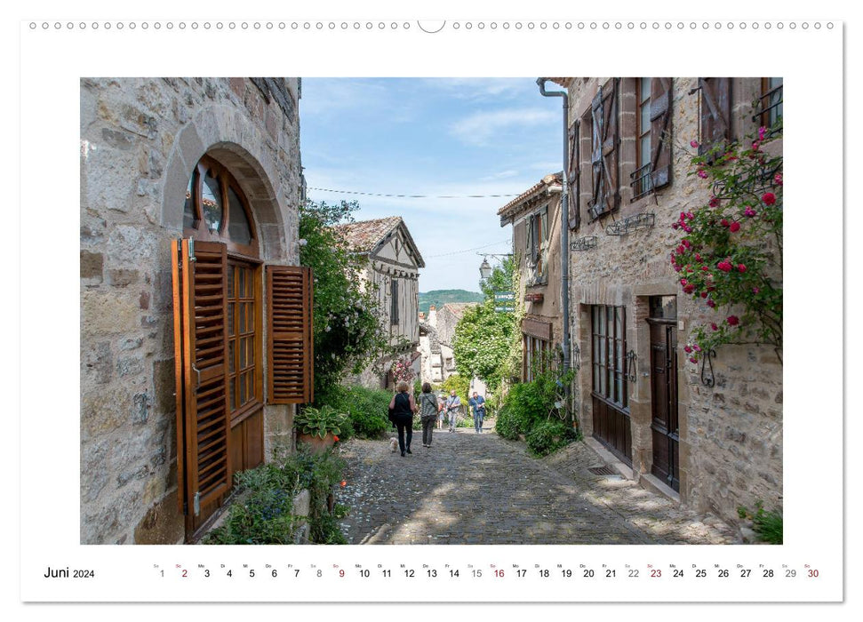 Occitanie - Pays Cathare (Calvendo Premium Calendrier mural 2024) 