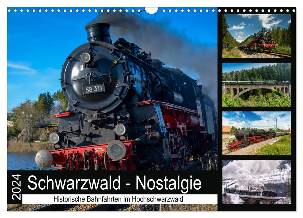 Black Forest nostalgia (CALVENDO wall calendar 2024) 