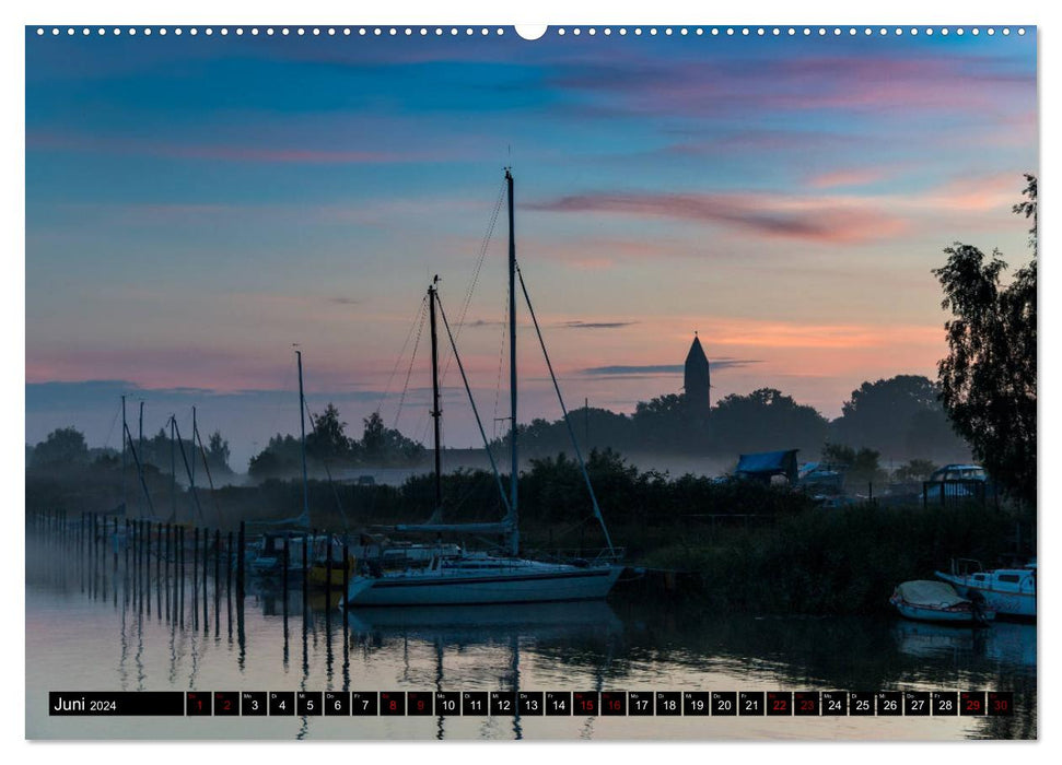 Western Pomerania - from Altefähr to Zinnowitz (CALVENDO wall calendar 2024) 