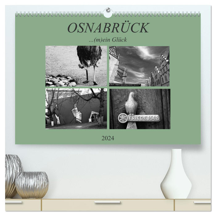 Osnabrück ...(m)lucky (CALVENDO Premium Wall Calendar 2024) 