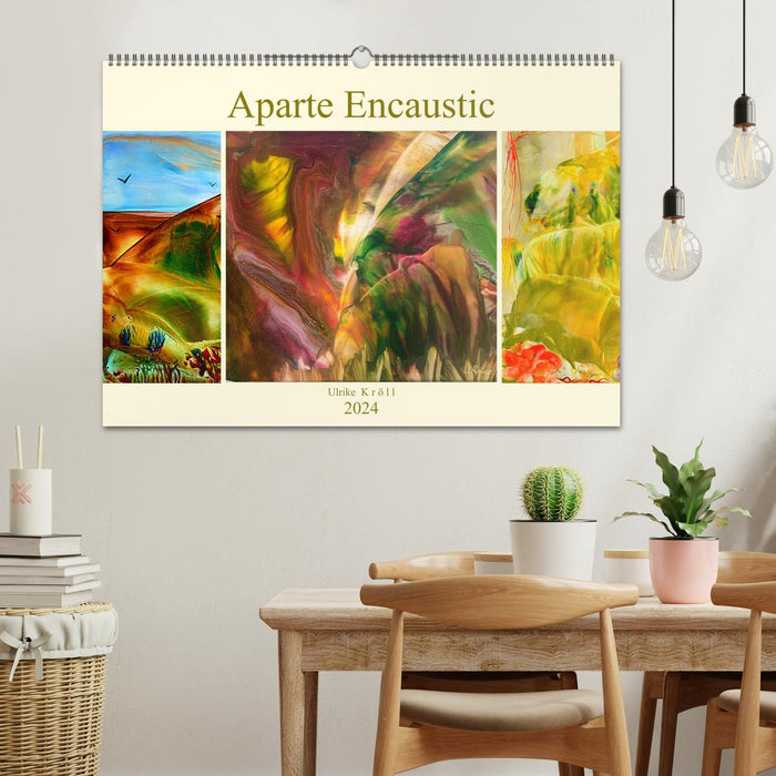 Aparte Encaustic (Calendrier mural CALVENDO 2024) 