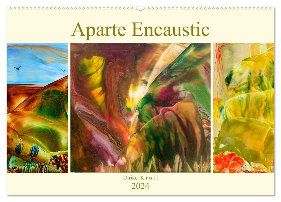 Aparte Encaustic (CALVENDO wall calendar 2024) 