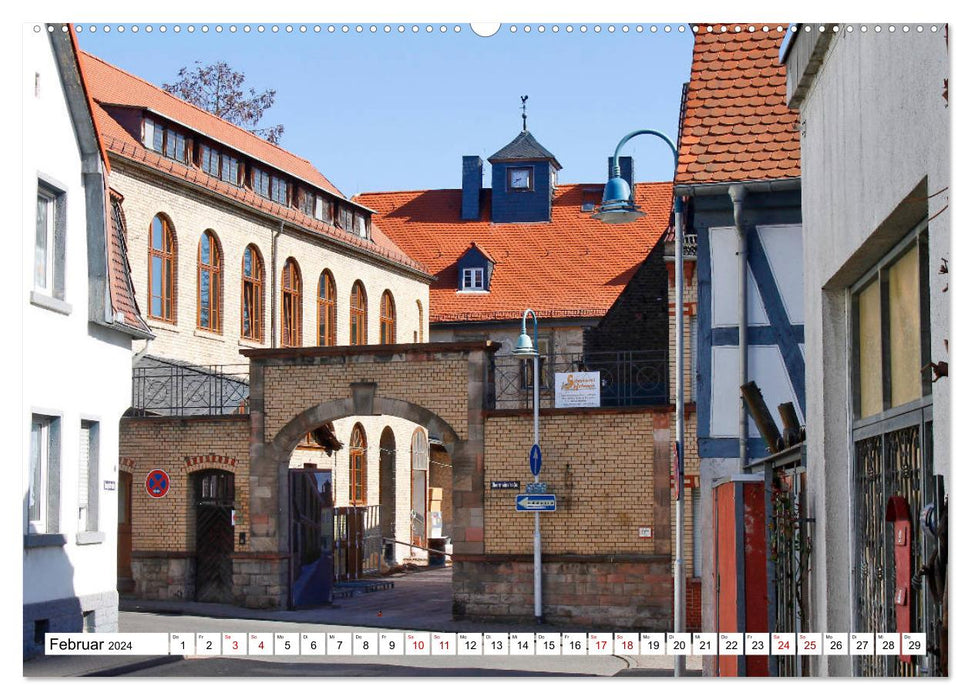 Flörsheim am Main vom Frankfurter Taxifahrer Petrus Bodenstaff (CALVENDO Premium Wandkalender 2024)