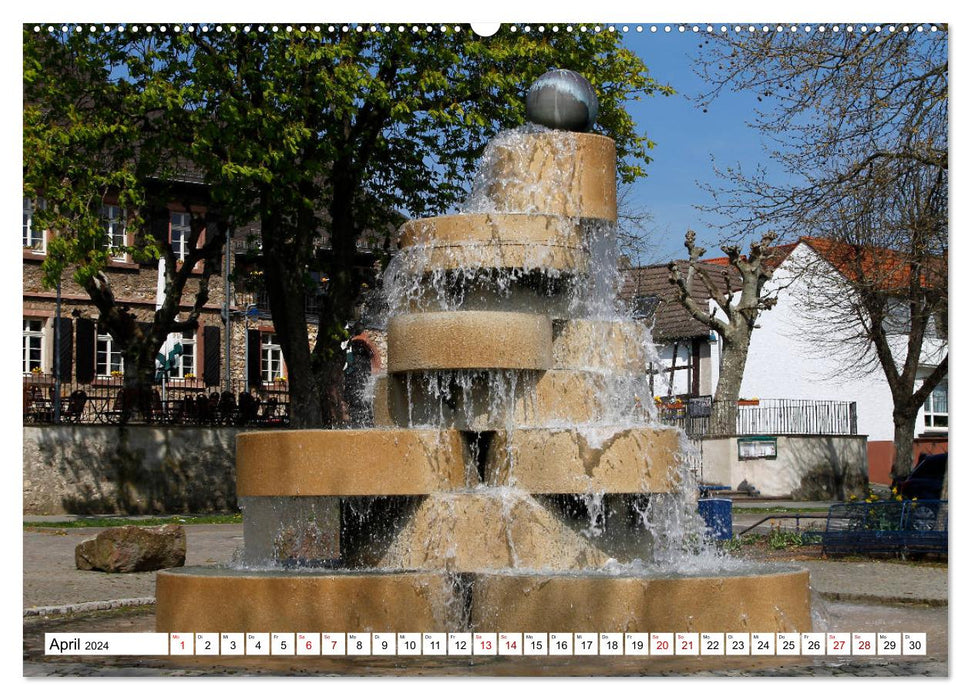 Flörsheim am Main par Petrus Bodenstaff, chauffeur de taxi de Francfort (Calvendo Premium Wall Calendar 2024) 