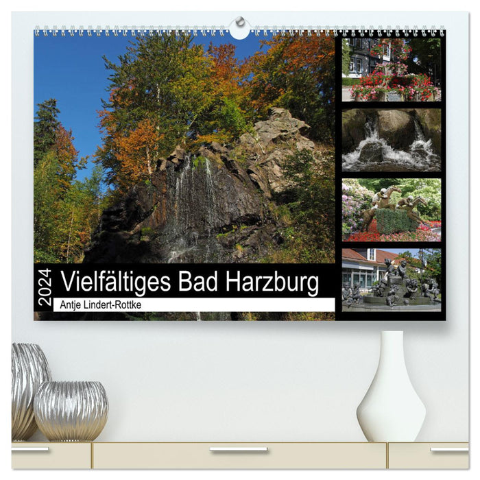 Diverse Bad Harzburg (Calvendo Premium Calendrier mural 2024) 