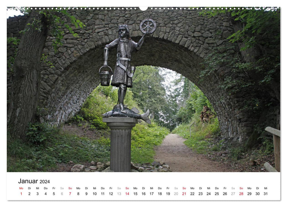 Diverse Bad Harzburg (CALVENDO Premium Wall Calendar 2024) 