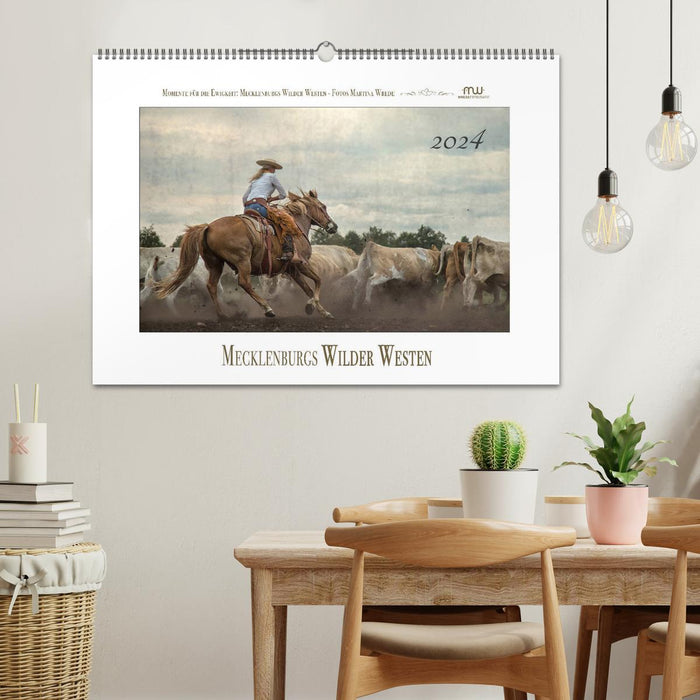 Mecklenburg's Wild West (CALVENDO wall calendar 2024) 