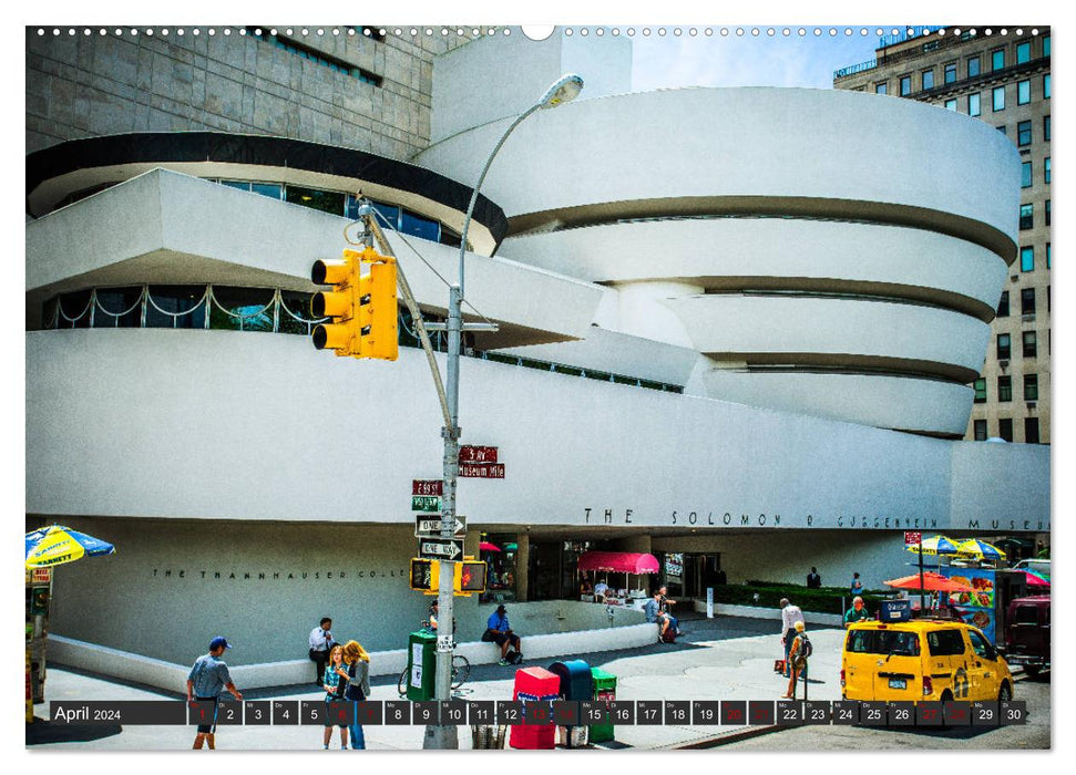 City views of New York (CALVENDO wall calendar 2024) 