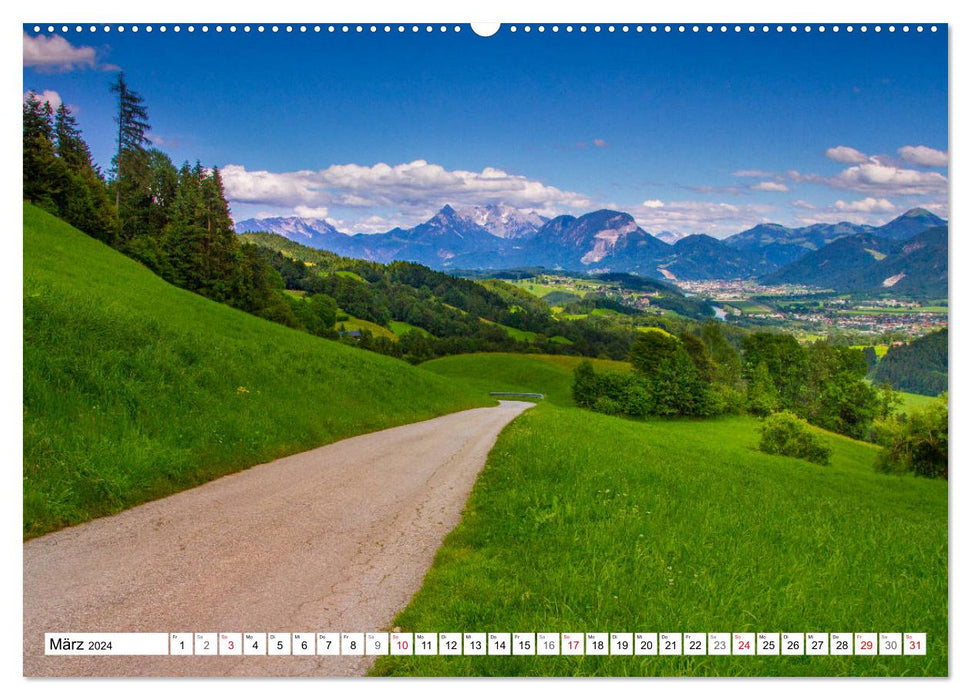 Tyrolean Stories - The idyllic lakes near Kramsach (CALVENDO Premium Wall Calendar 2024) 