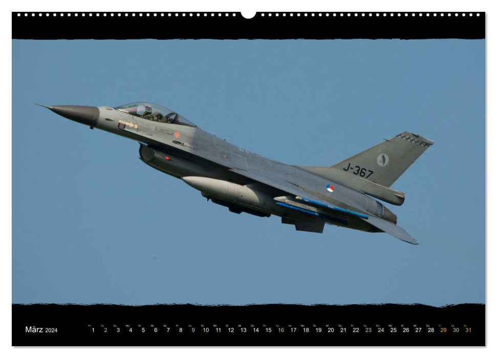 Thunder over Leeuwarden (CALVENDO wall calendar 2024) 