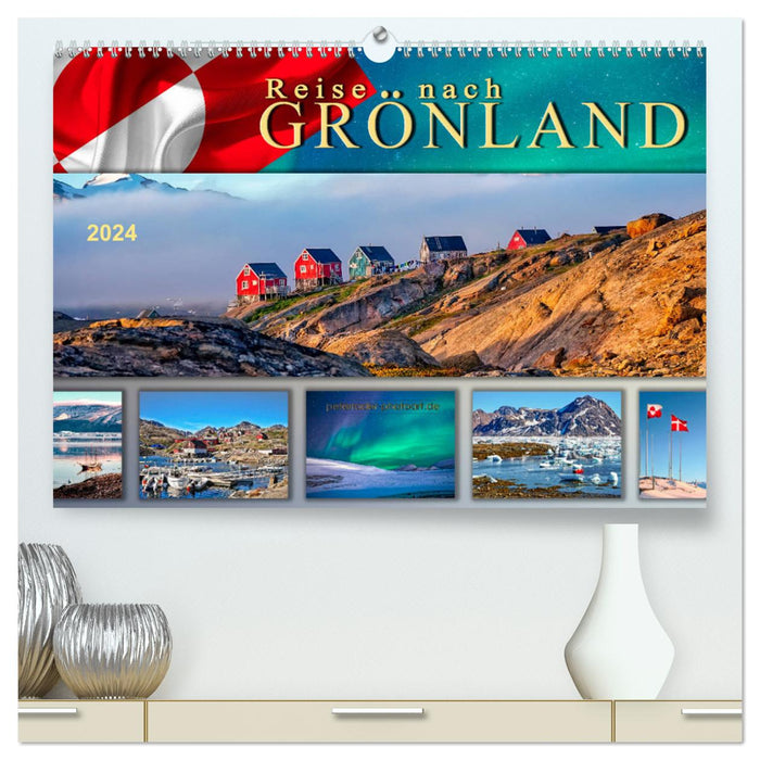 Reise nach Grönland (CALVENDO Premium Wandkalender 2024)