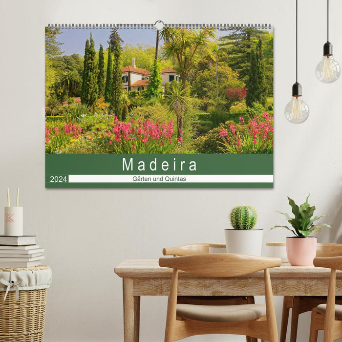 Madeira - Gardens and Quintas (CALVENDO wall calendar 2024) 