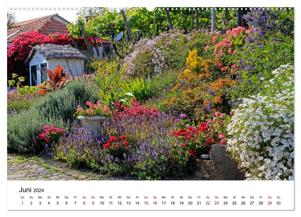 Madeira - Gardens and Quintas (CALVENDO wall calendar 2024) 