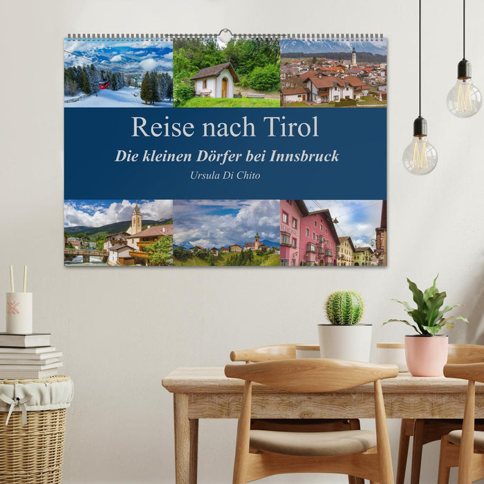 Trip to Tyrol - The small villages near Innsbruck (CALVENDO wall calendar 2024) 
