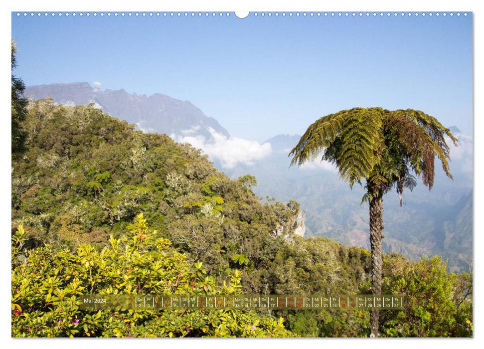 La Réunion - Bergweh ® (CALVENDO Premium Wall Calendar 2024) 