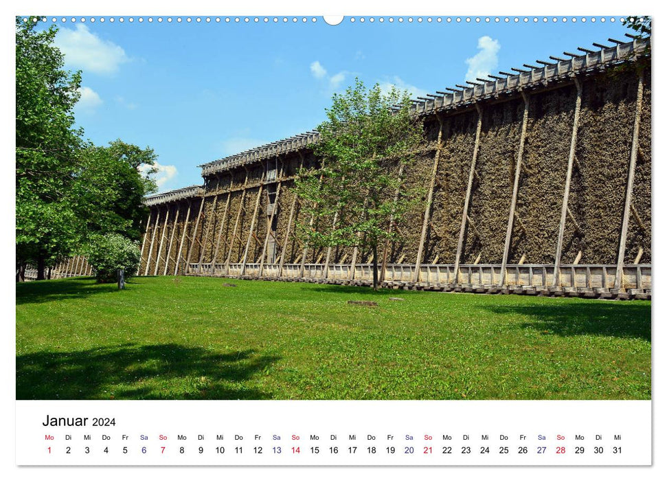 Solbad on the Saale - Bad Kösen (CALVENDO Premium Wall Calendar 2024) 