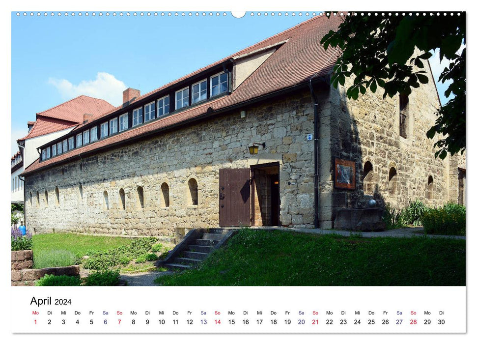 Solbad on the Saale - Bad Kösen (CALVENDO Premium Wall Calendar 2024) 