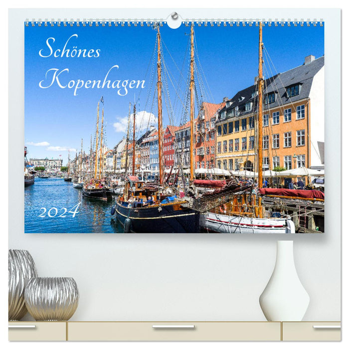 Schönes Kopenhagen (CALVENDO Premium Wandkalender 2024)
