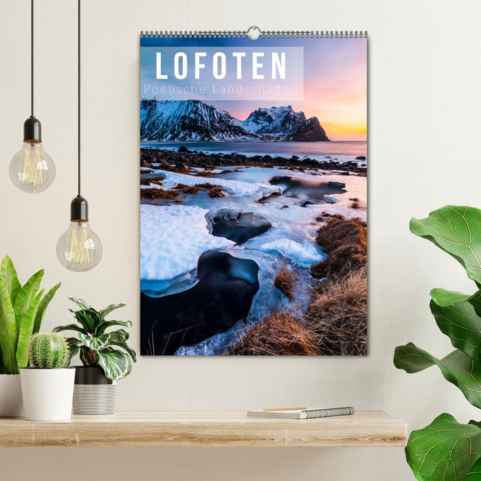 Lofoten. Poetic landscapes (CALVENDO wall calendar 2024) 